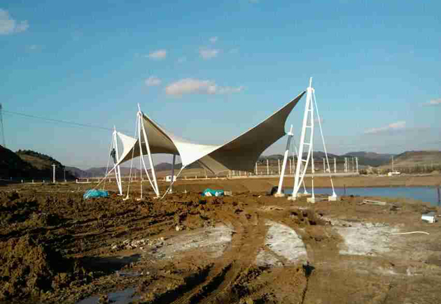 內蒙古膜結構廠家詳解：膜結構優點與類型